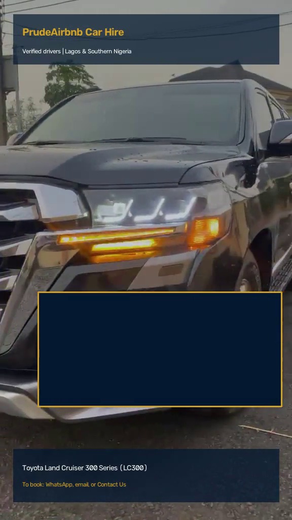 Toyota Land Cruiser 300 Series LC300 partner vehicle preview